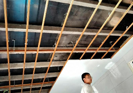 Acessórios para painéis de teto em PVC