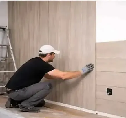 Install PVC Wall Panels