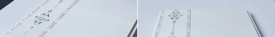 Panneaux de revêtement de plafond en PVC