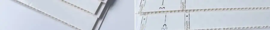 Panneaux de revêtement de plafond en PVC
