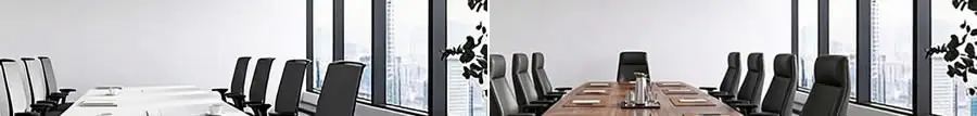 Durable 3D fluted wall cladding with central gold decorative strips from Yudao