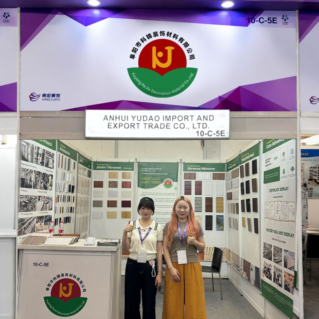 Fuyang Kejin Decoration Materials Co., Ltd. at the Indonesia Exhibition